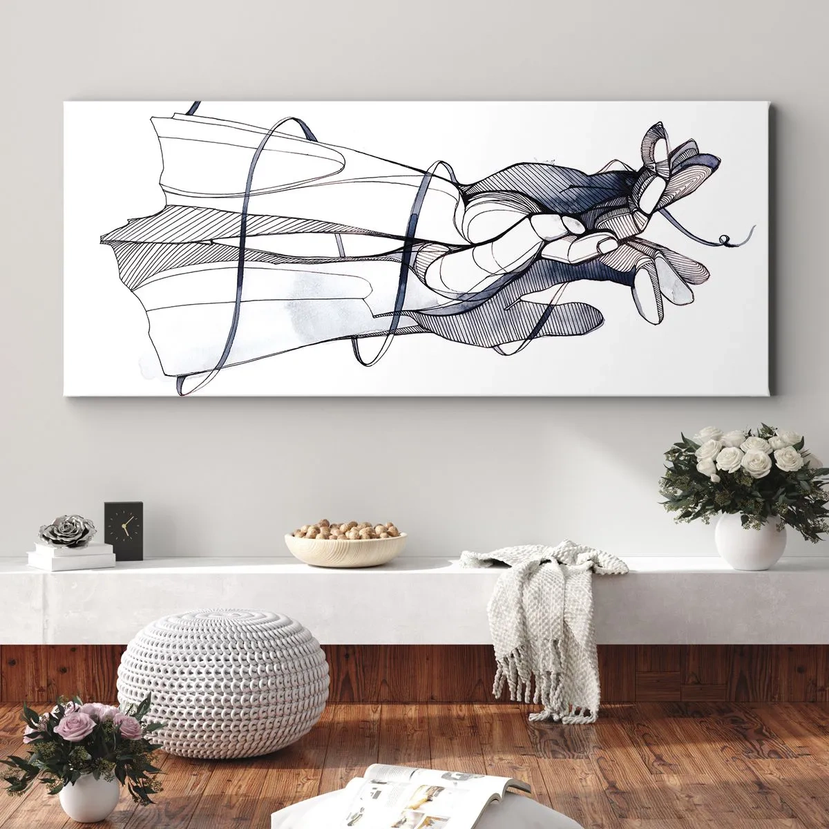 Quadro su tela - Stampe su Tela - Studio del tocco - 100x40 cm