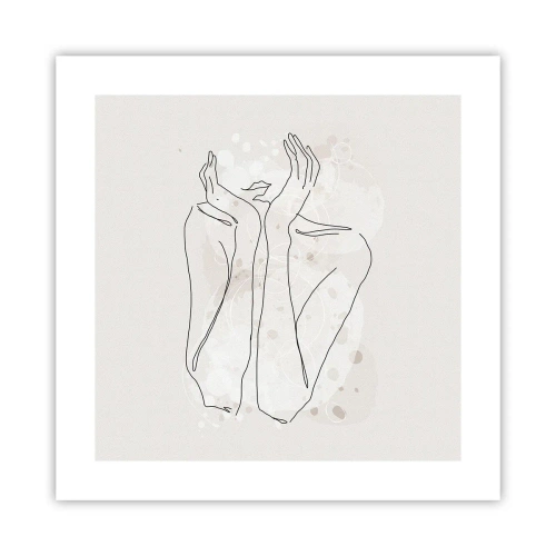 Poster - Attimo sognante - 40x40 cm