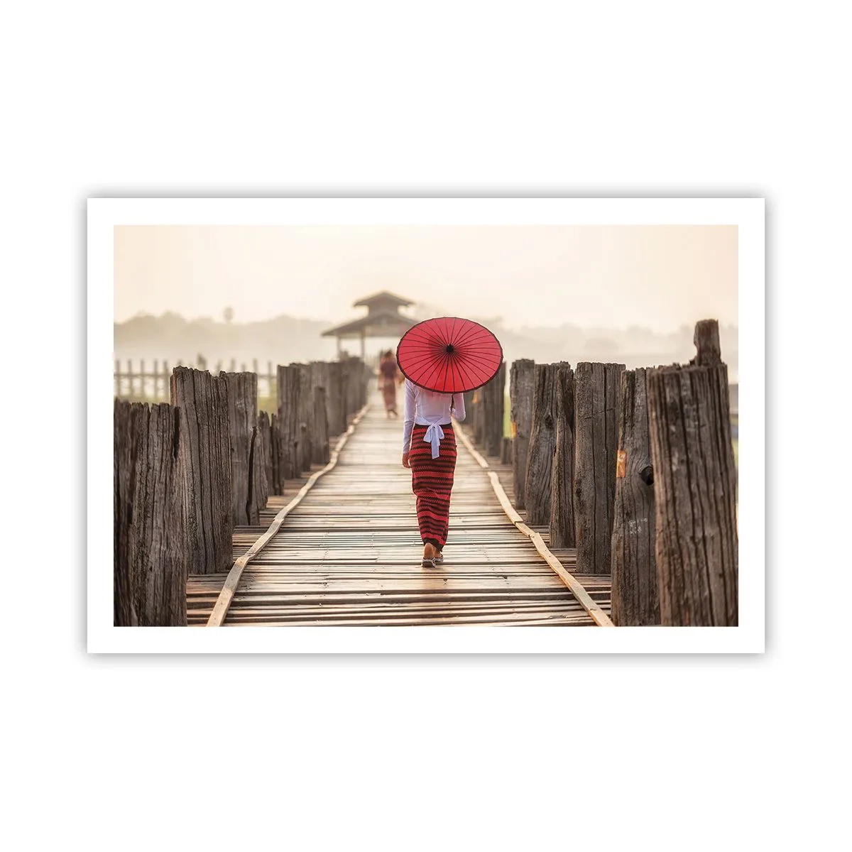 Poster - Sul vecchio ponte - 91x61 cm
