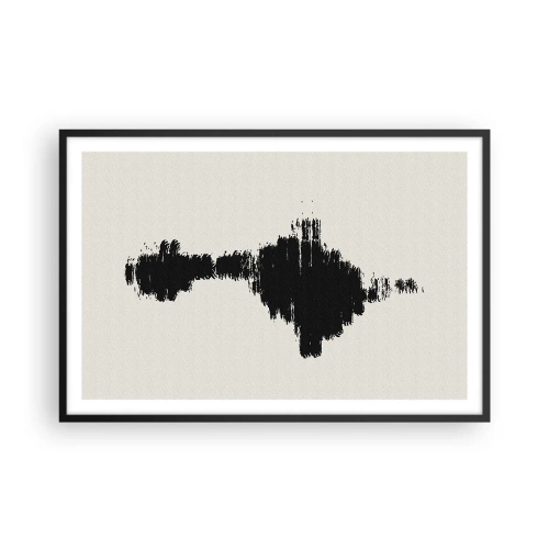 Poster in cornice nera - Le vibrazioni della fantasia - 91x61 cm