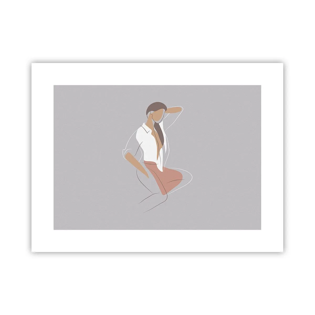 Poster - Profilo di bellezza - 40x30 cm