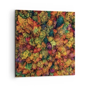 Quadro su tela - Stampe su Tela - Il bouquet degli alberi d'autunno - 60x60 cm