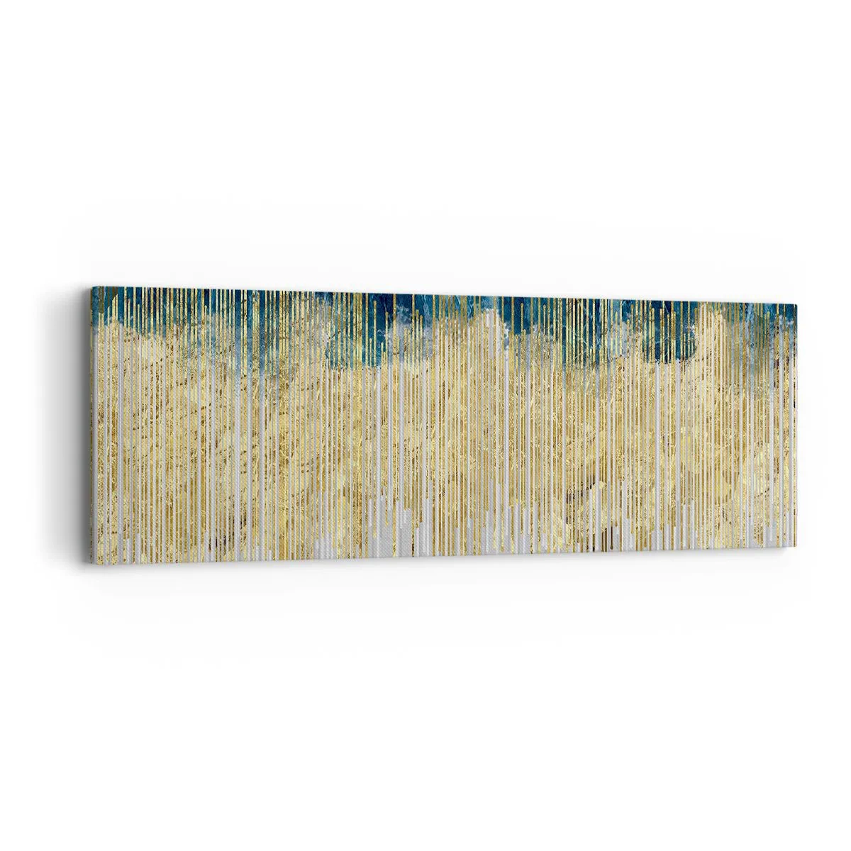 Quadro su tela - Stampe su Tela - Confine dorato - 90x30 cm