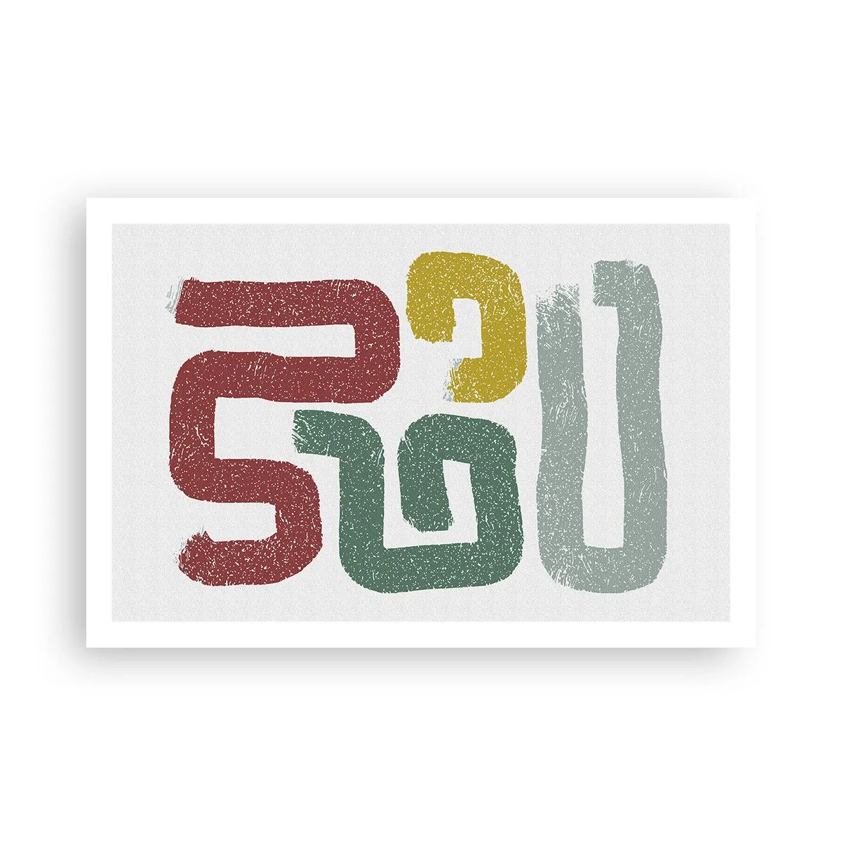 Poster - In una lingua sconosciuta - 91x61 cm