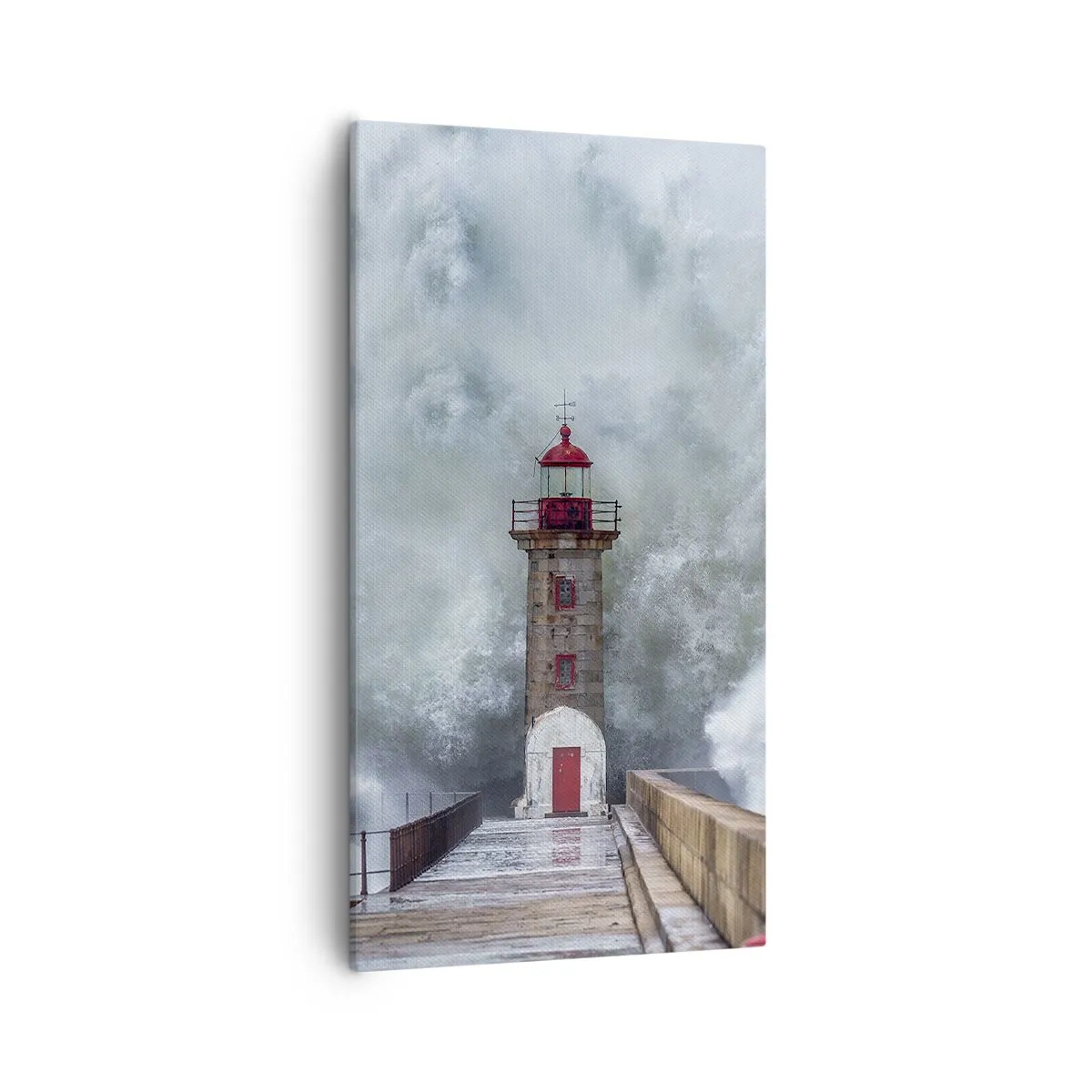 Quadro su tela - Stampe su Tela - Fragore delle acque, rumore di tempesta - 55x100 cm