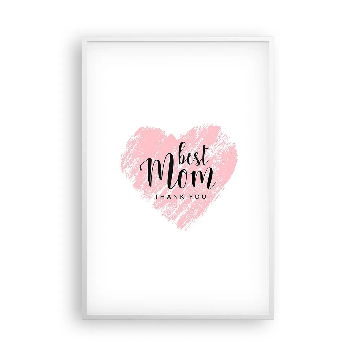 Poster in cornice bianca - È sempre il momento giusto - 61x91 cm