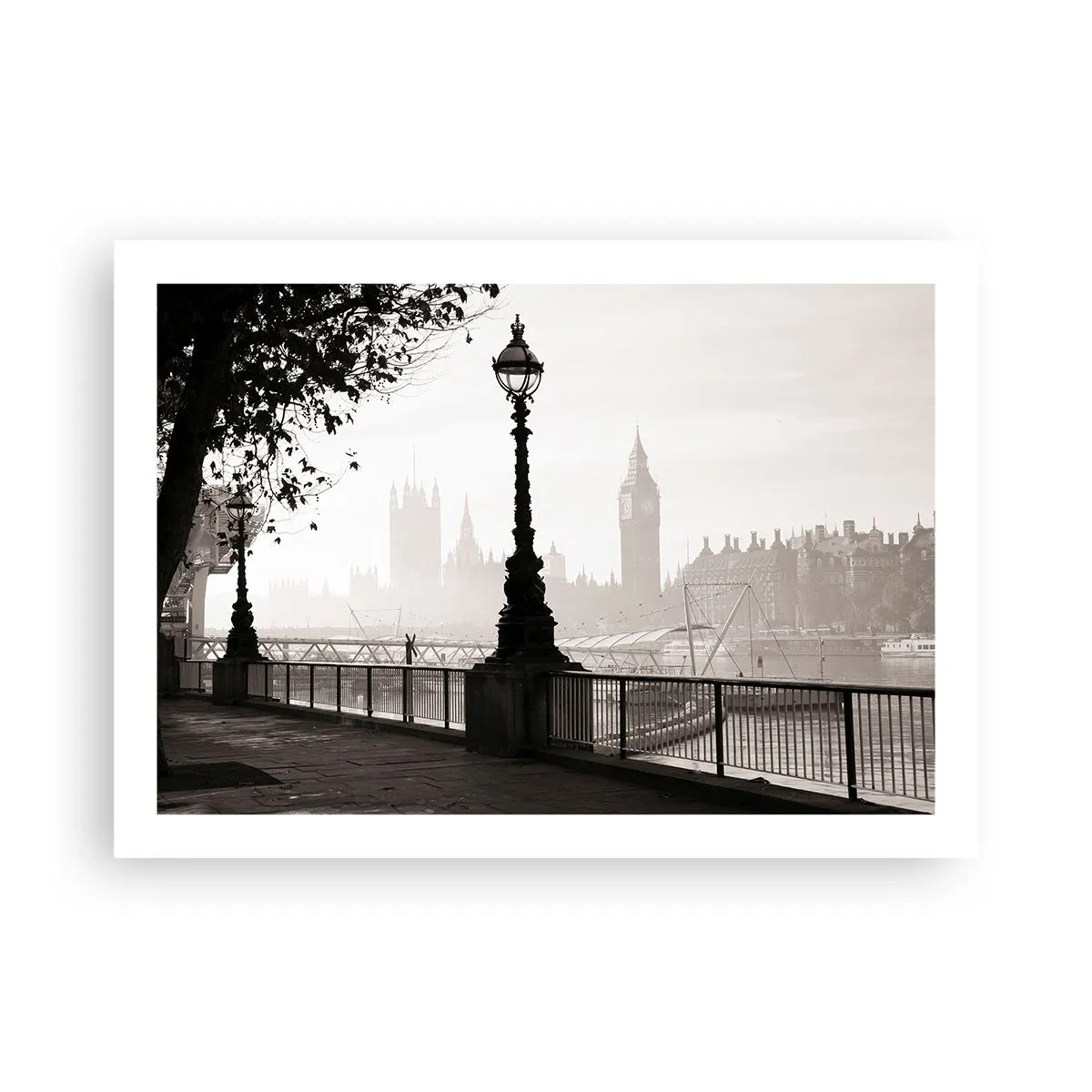 Poster - Un mattino a Londra - 70x50 cm