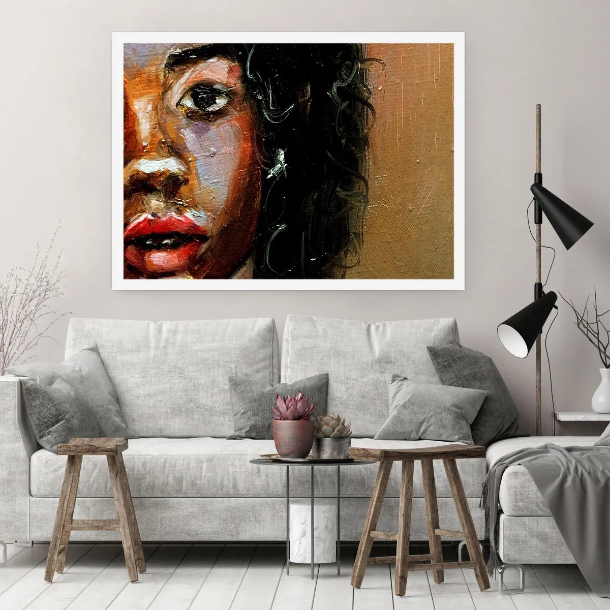 Poster - Oscurità e luce - 91x61 cm