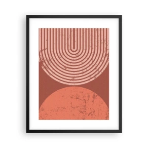 Poster in cornice nera - Rapporti stretti - 40x50 cm