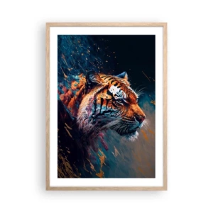 Poster in cornice rovere chiaro - Bellezza selvaggia - 50x70 cm