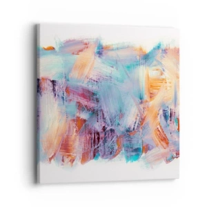 Quadro su tela - Stampe su Tela - Caos colorato - 40x40 cm