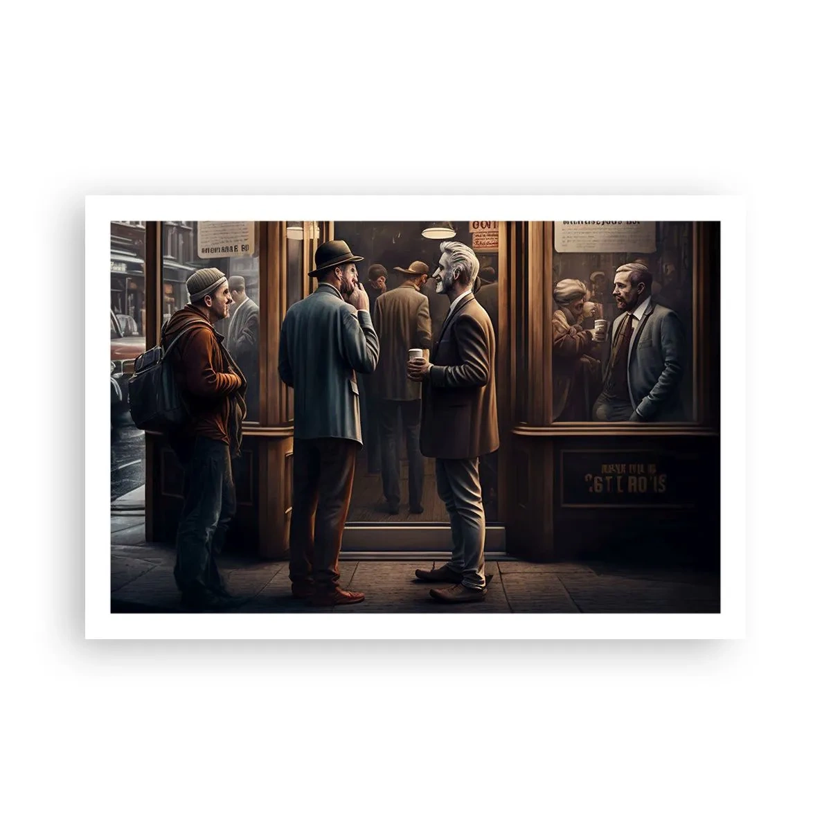 Poster - Il buon momento della giornata - 91x61 cm