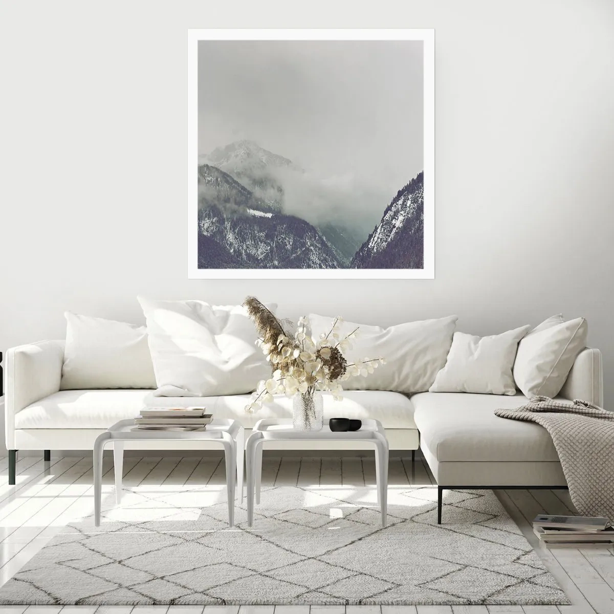 Poster - La valle delle nebbie - 30x30 cm