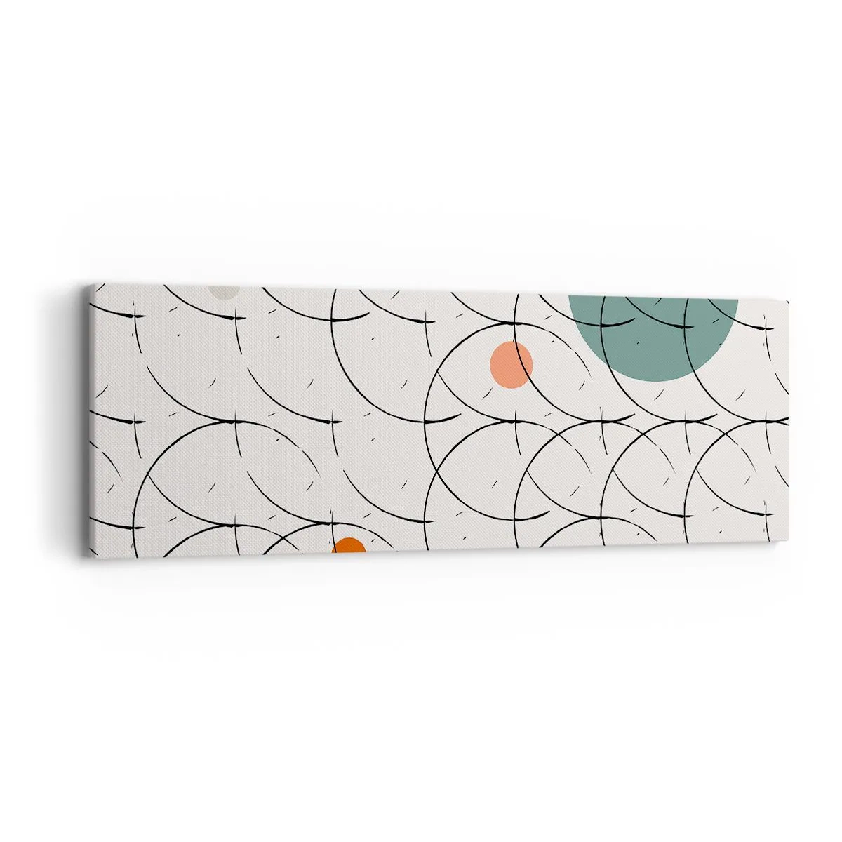 Quadro su tela - Stampe su Tela - Nello spirito della pop-art - 90x30 cm