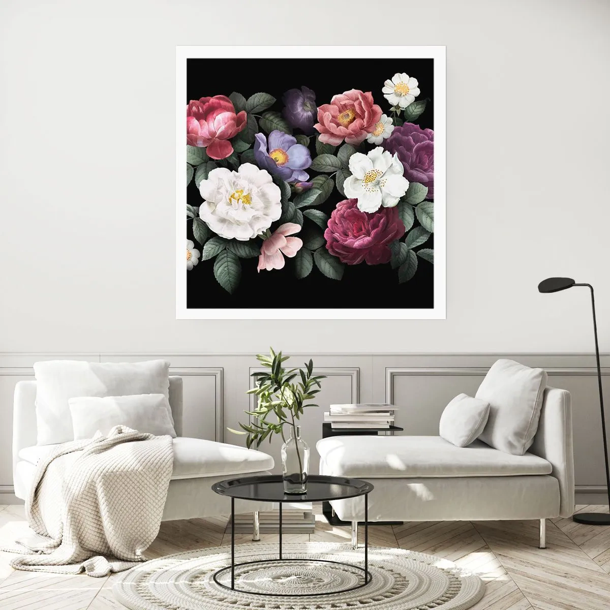 Poster - Dal giardino inglese - 60x60 cm