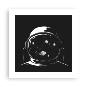 Poster - Panorama niente male - 40x40 cm