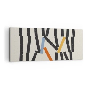 Quadro su tela - Stampe su Tela - Composizione: domino - 100x40 cm