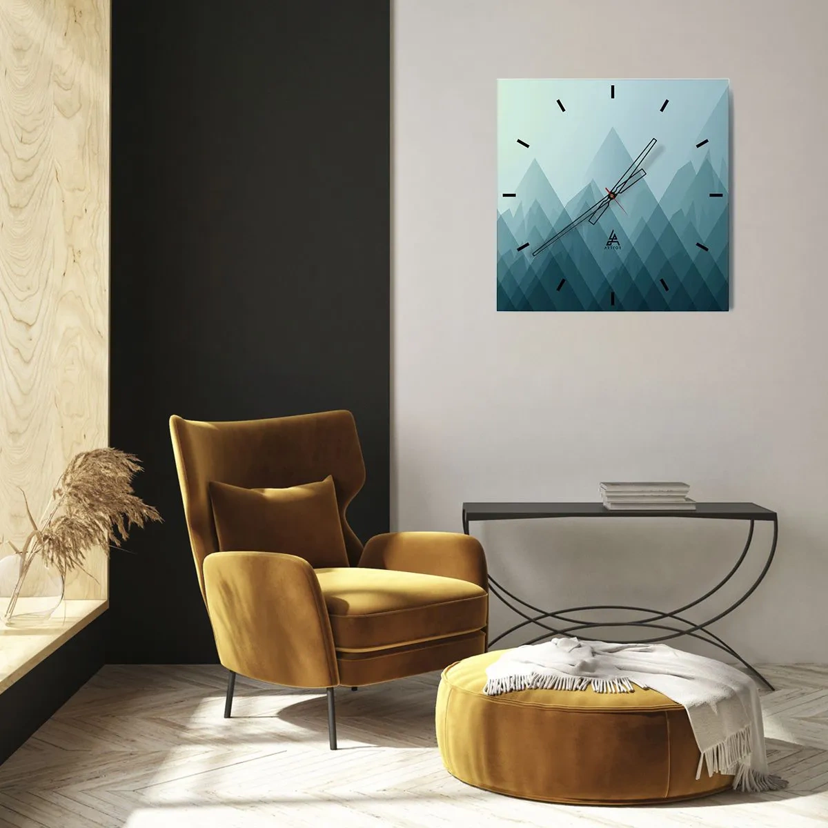 Orologio da parete - Orologio in Vetro - Grande, più grande, massima - 30x30 cm