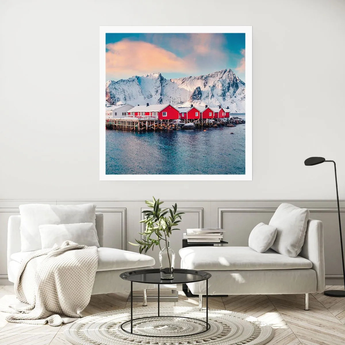 Poster - Atmosfera del nord - 60x60 cm