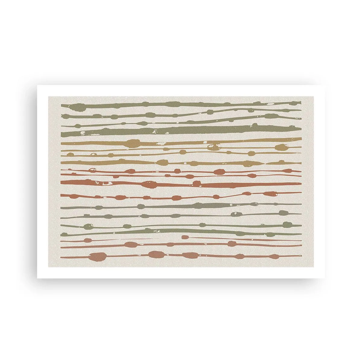 Poster - La notazione musicale dei colori - 91x61 cm