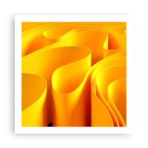 Poster - Come onde di sole - 60x60 cm