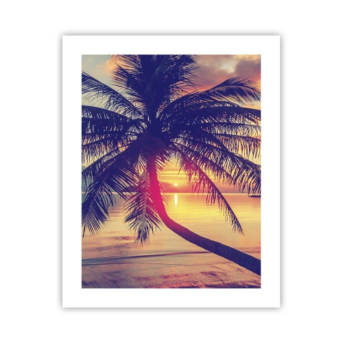 Poster - Sera sotto le palme - 40x50 cm