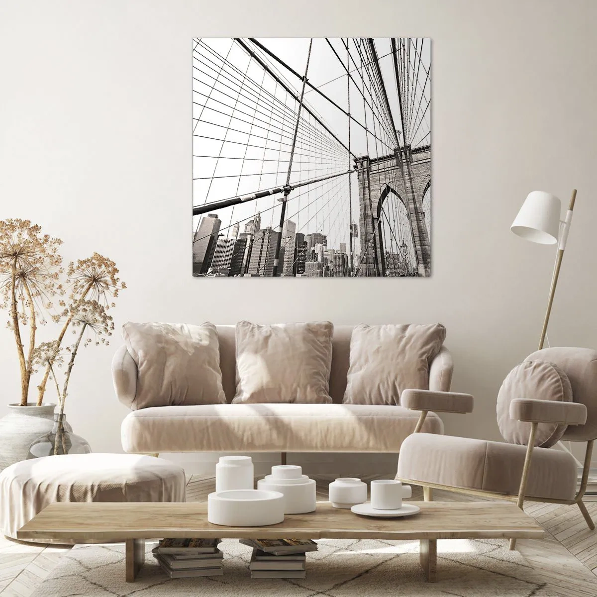 Quadro su tela - Stampe su Tela - La cattedrale di New York - 50x50 cm