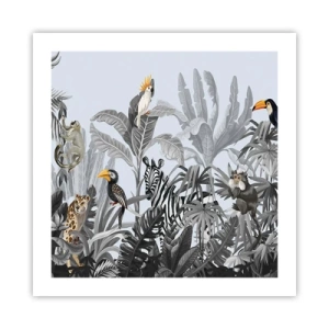 Poster - Favola africana - 50x50 cm