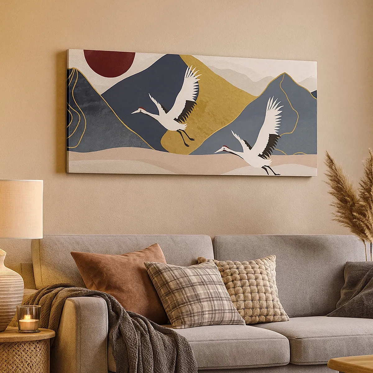 Quadro su tela - Stampe su Tela - E la giornata è nuovamente VOLATA - 30x30 cm