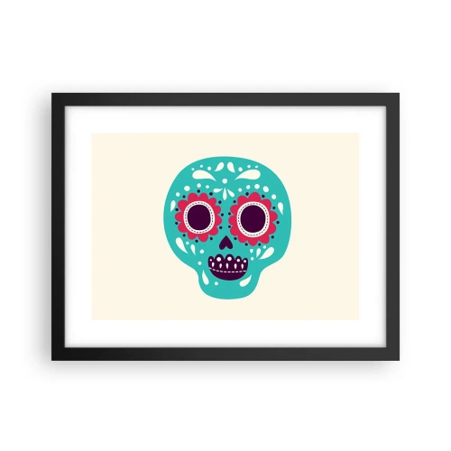 Poster in cornice nera - Vita: un gioco fino alla morte - 40x30 cm