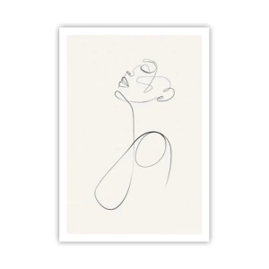 Poster - Avvolta nei sogni - 70x100 cm