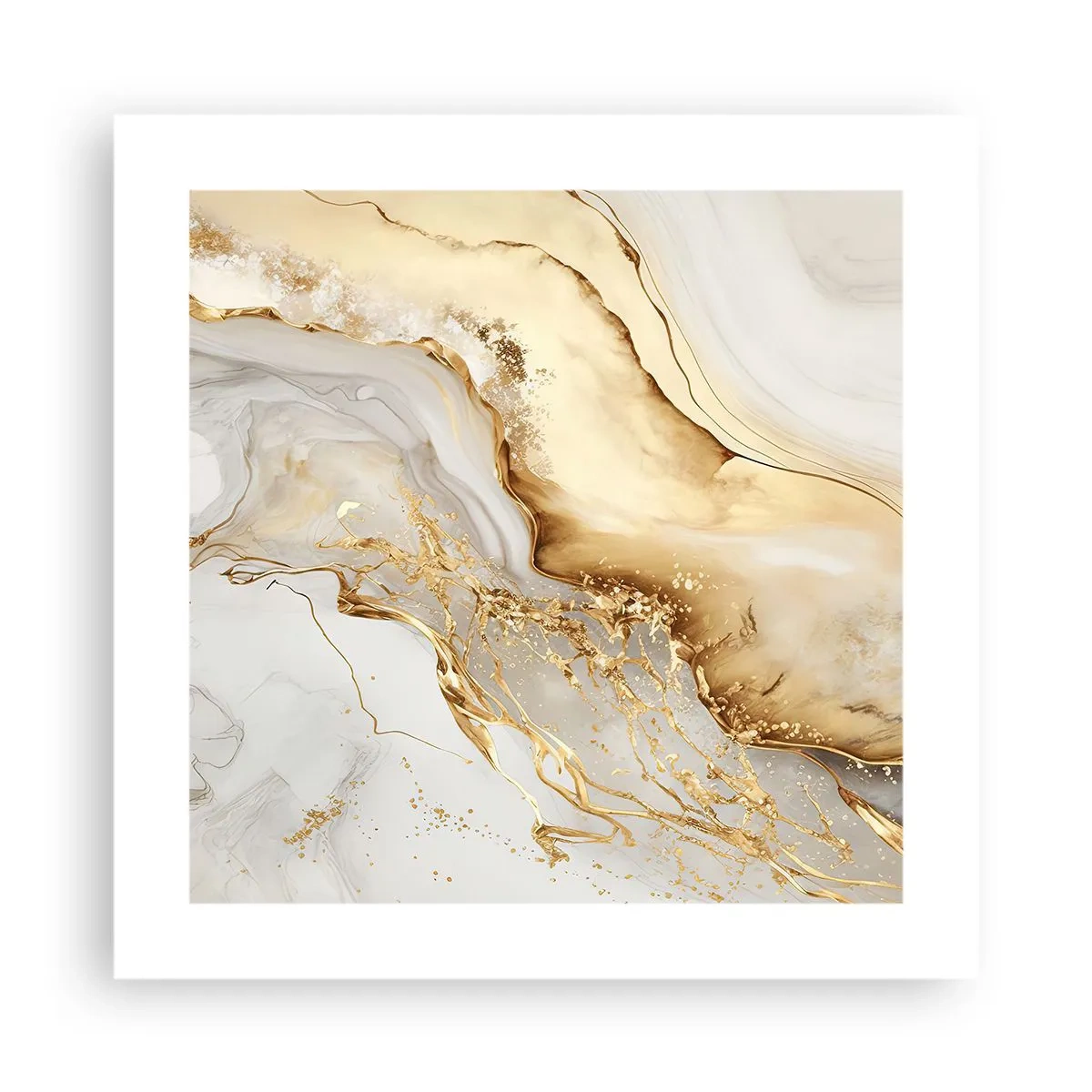 Poster - Astrazione: bellezza e bontà - 40x40 cm