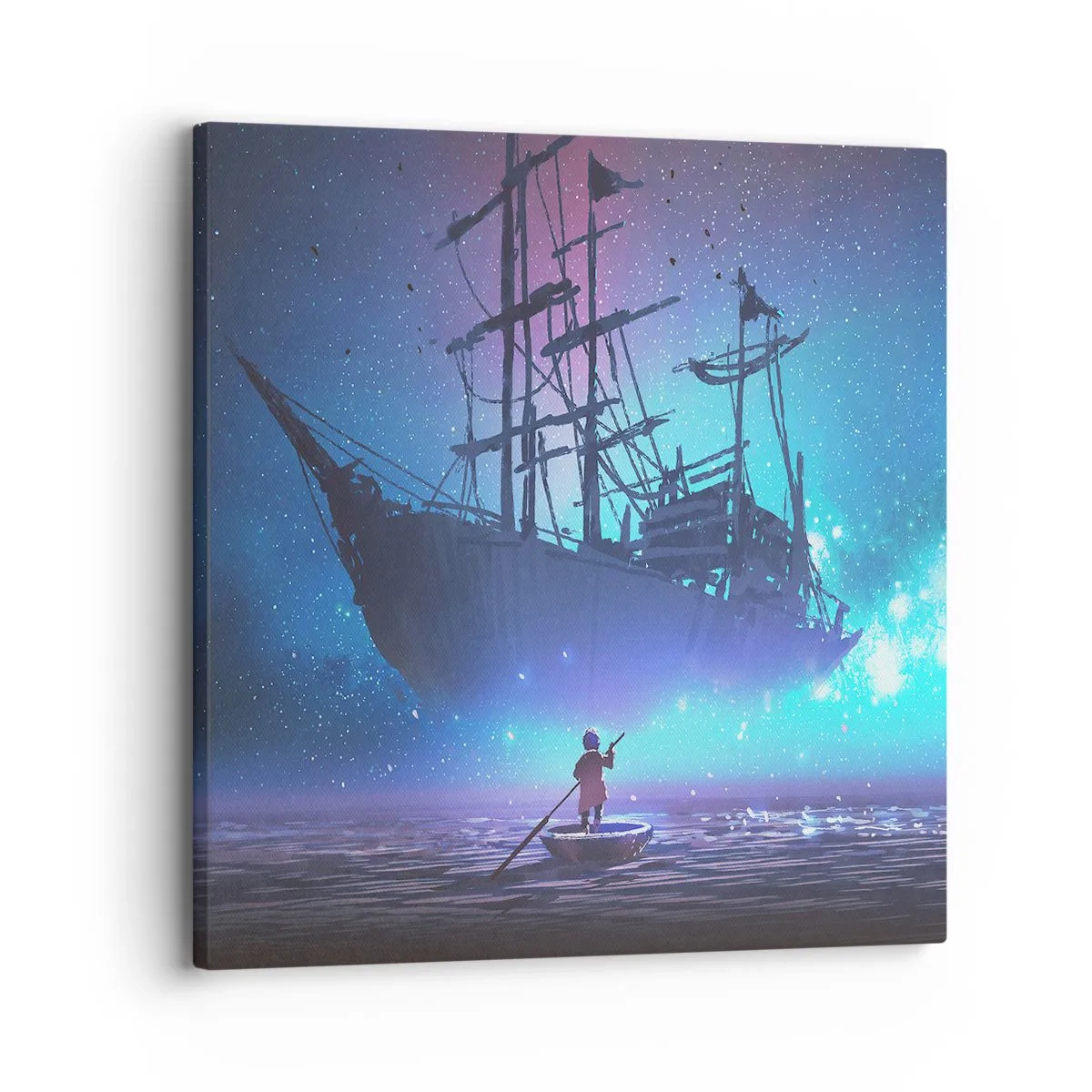 Quadro su tela - Stampe su Tela - Incontro con il mito del mare - 30x30 cm