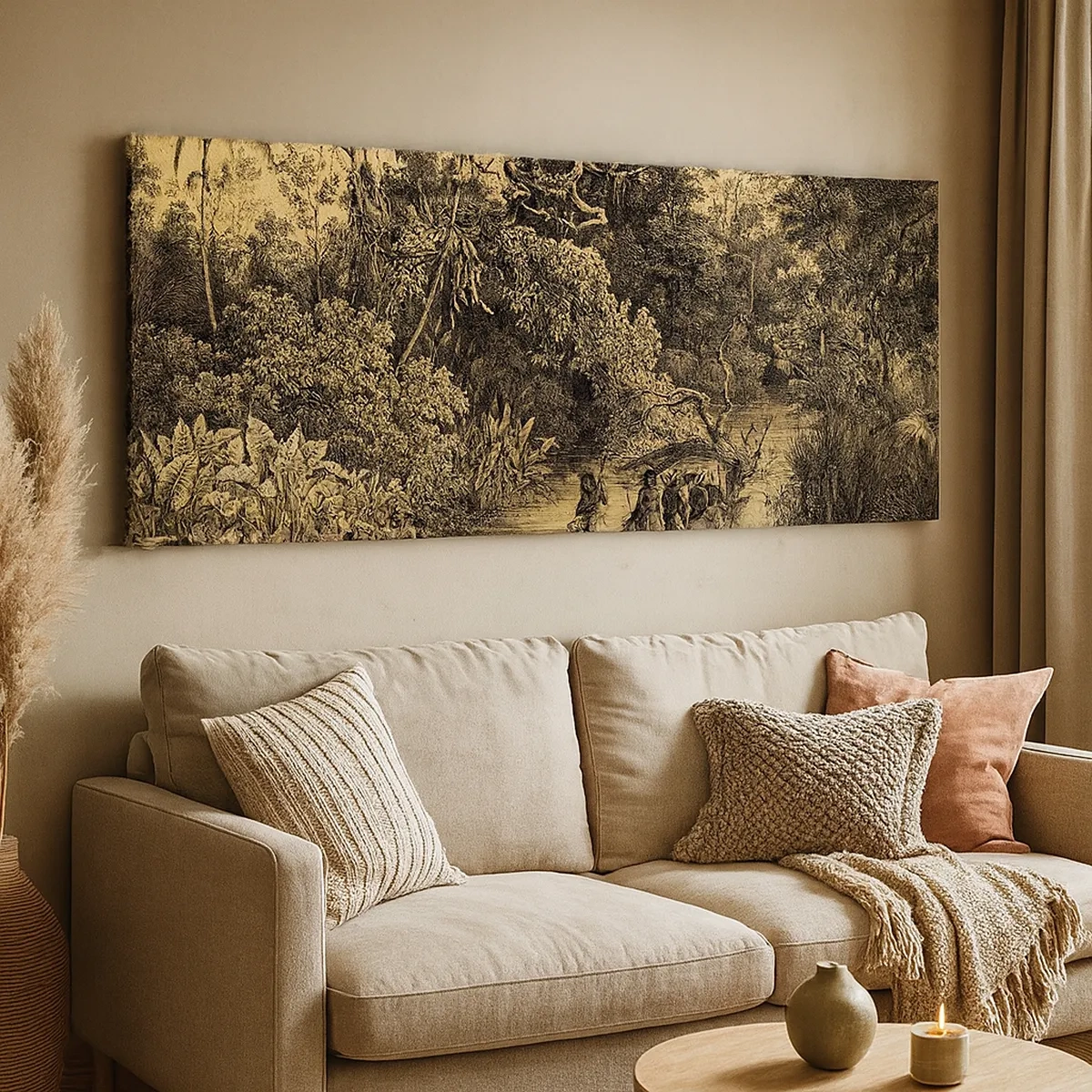 Quadro su tela - Stampe su Tela - Viaggio alla fonte - 30x30 cm