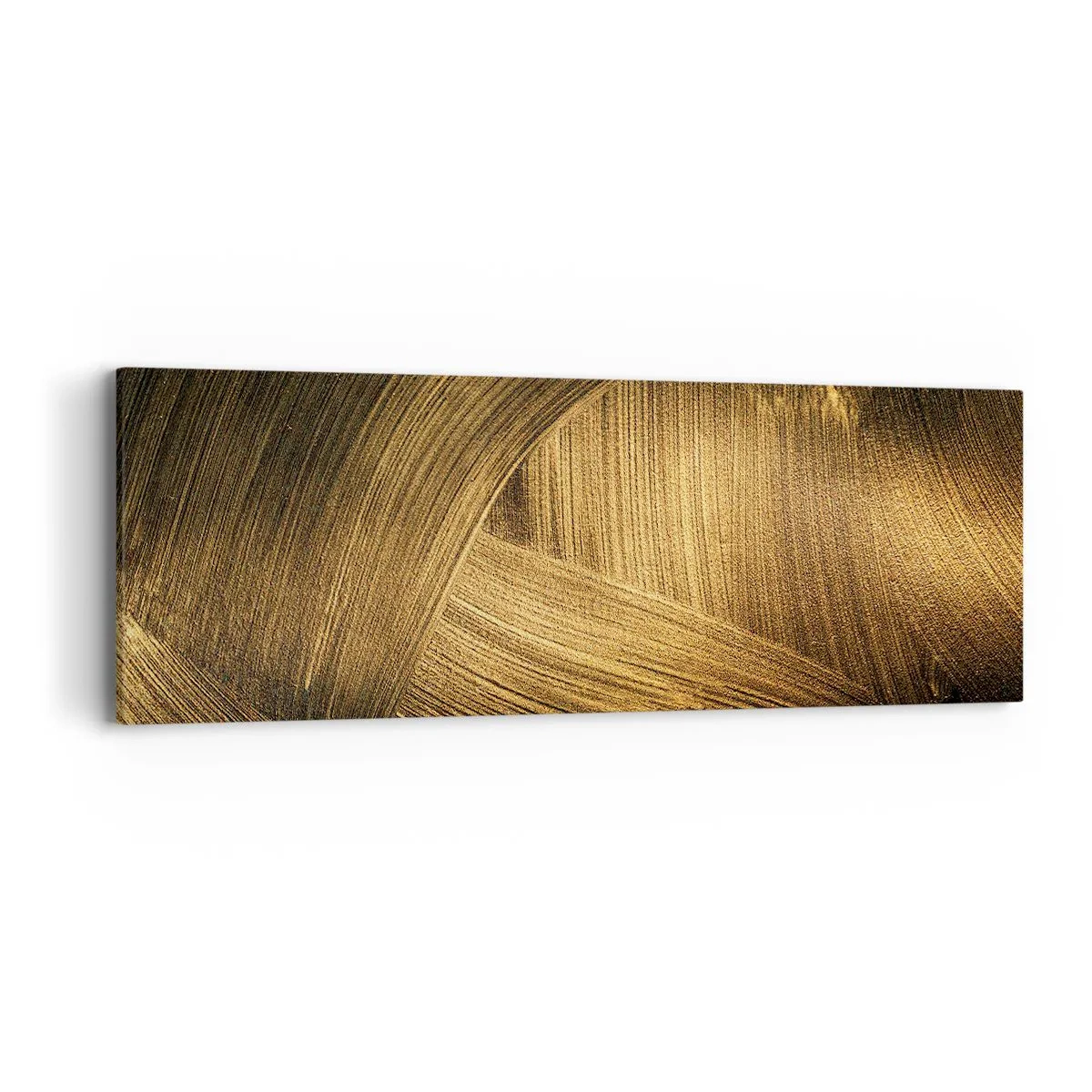 Quadro su tela - Stampe su Tela - Nel labirinto d'oro - 90x30 cm