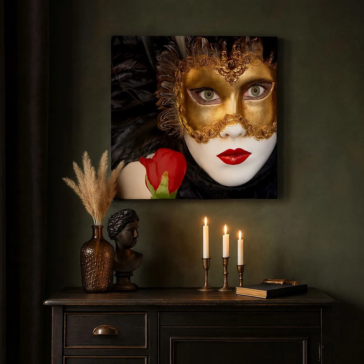 Quadro su tela - Stampe su Tela - Perché la vita è un grande ballo - 30x30 cm