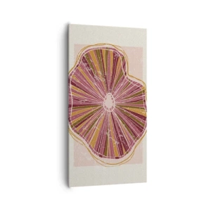 Quadro su tela - Stampe su Tela - Astrazione raggiante - 65x120 cm