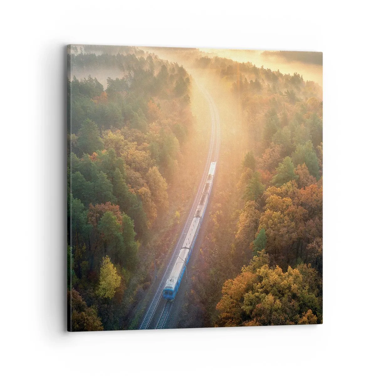 Quadro su tela - Stampe su Tela - Viaggio autunnale - 70x70 cm