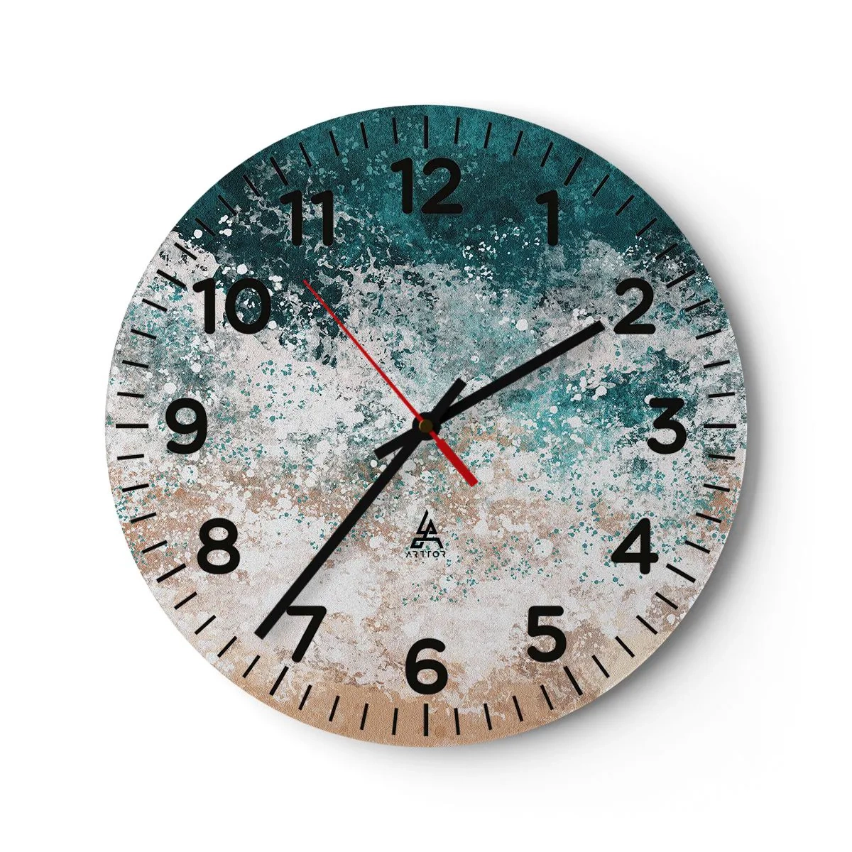 Orologio da parete - Orologio in Vetro - Storie di mare - 40x40 cm