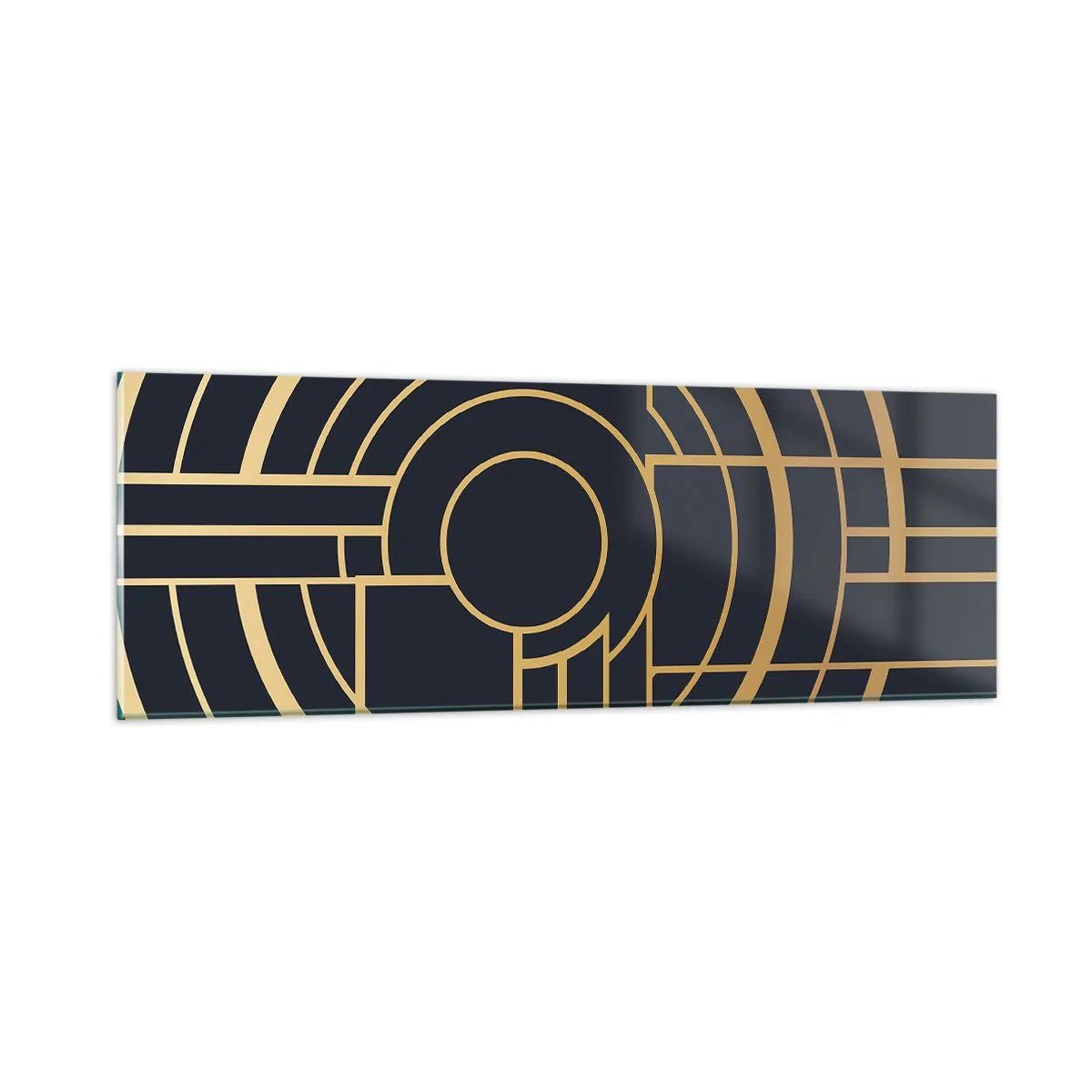 Quadro su vetro - Il giro delle cose - 90x30 cm