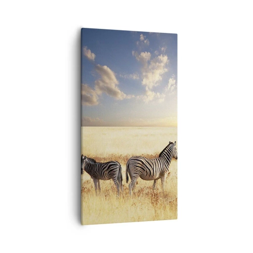 Quadro su tela - Stampe su Tela - Allontanati, non disturbare - 55x100 cm