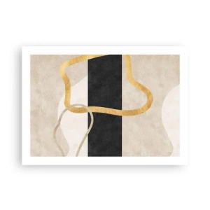 Poster - Forme intrecciate - 70x50 cm