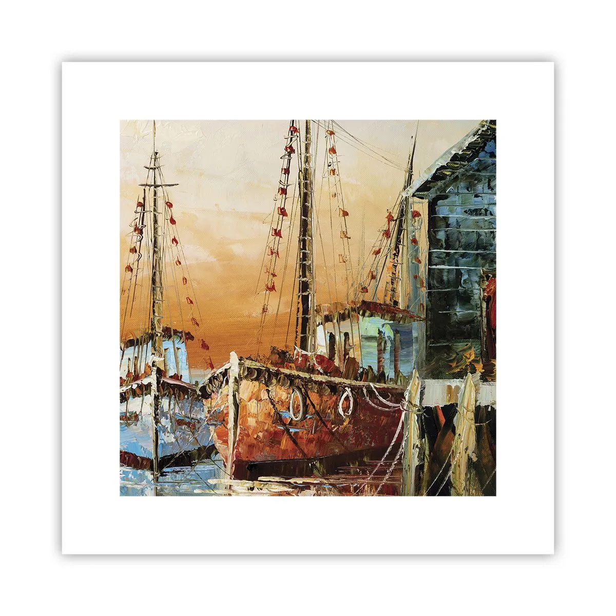 Poster - Ritorno tranquillo - 30x30 cm