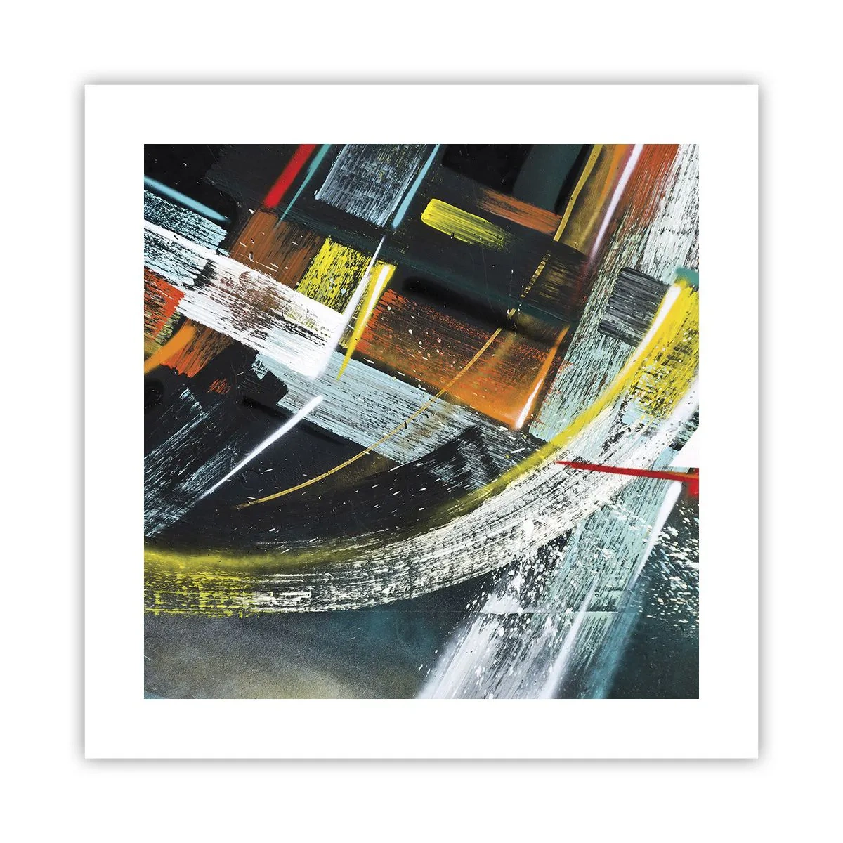 Poster - L'energia del movimento - 40x40 cm