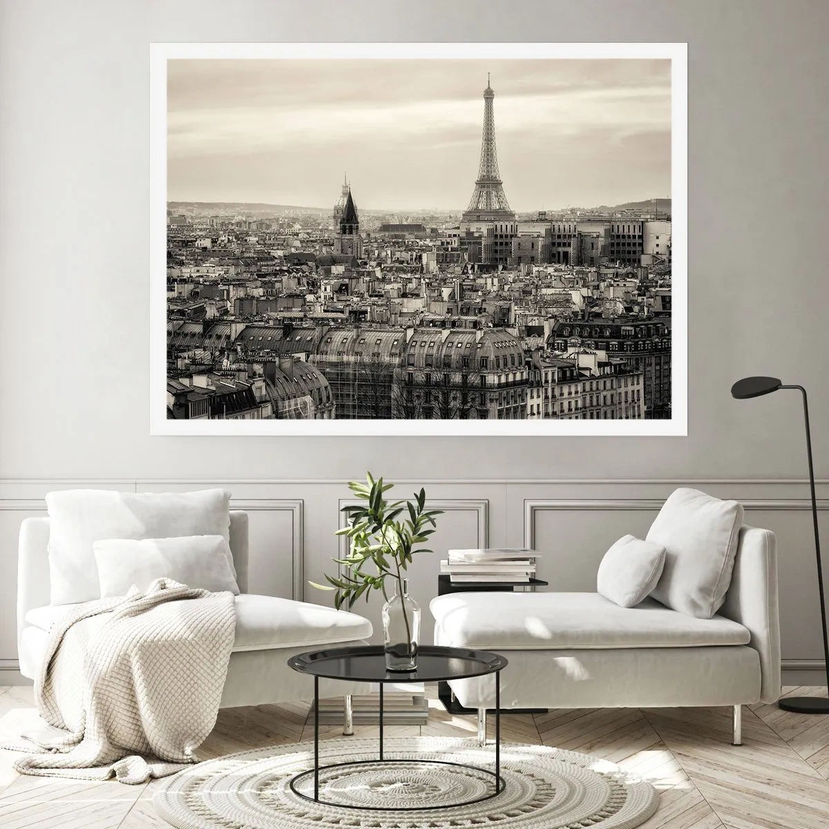 Poster - Sui tetti di Parigi - 40x30 cm