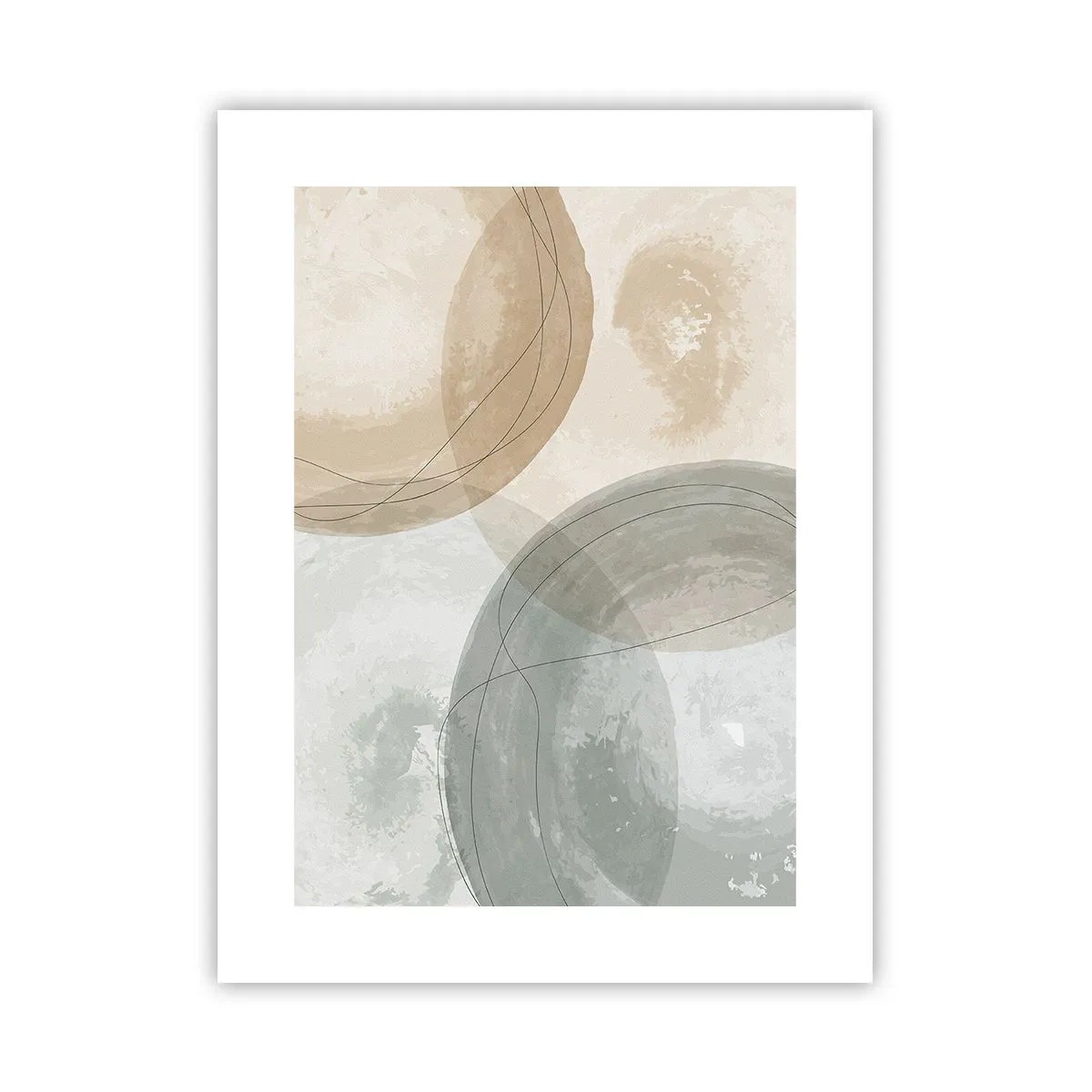 Poster - Compenetrazione di mondi - 30x40 cm