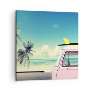 Quadro su tela - Stampe su Tela - Tempo di vacanze - 60x60 cm