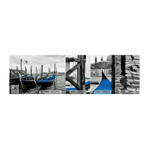Campione di Fotomurale Adesivo Deluxe Sticker - Venezia pensierosa - Città, Venezia, Italia - 100x30 cm