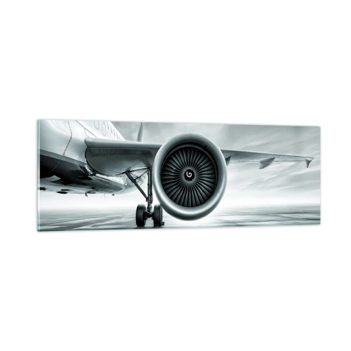 Quadro su vetro - C'è la forza! - 90x30 cm