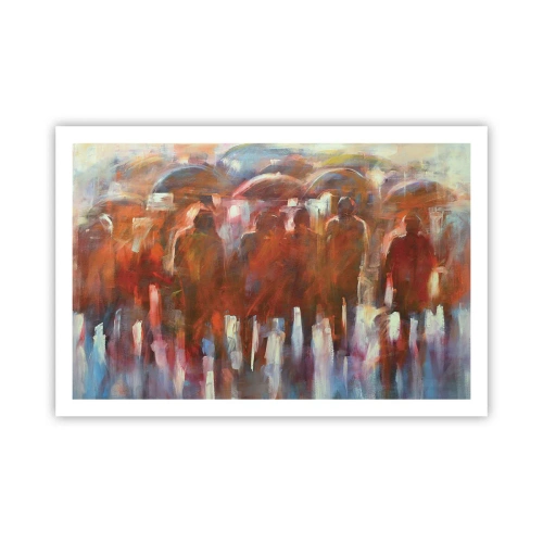 Poster - Uguali nella pioggia e nella nebbia - 91x61 cm